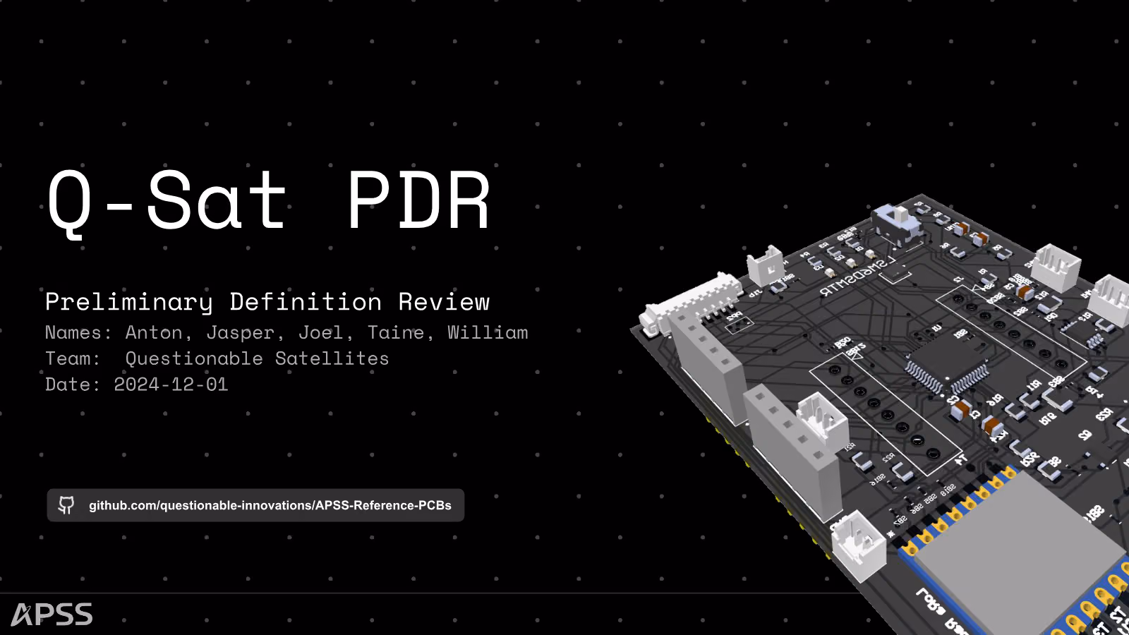 First page of QSat PDR.pdf
